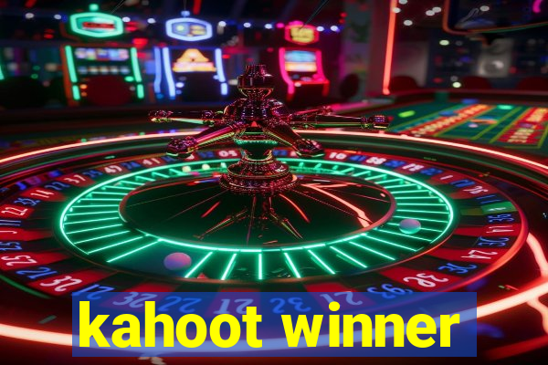 kahoot winner